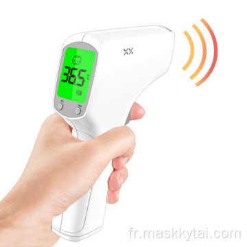 Thermomètre frontal numérique pour fièvre personnelle infrarouge